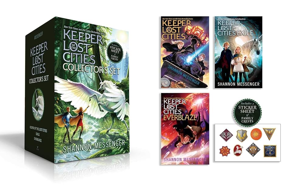 洋書 Keeper of the Lost Cities Keeper of the Lost Cities Series Volume 1 - 8 Collection